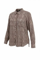 LAUREN JEANS CO CAMICIA VINTAGE BEIGE DONNA PRE OWNED XL