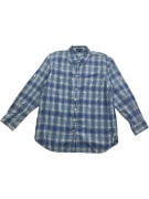 LAUREN JEANS CO. RALPH LAUREN Plaid Shirt Casual Blue Women’s L