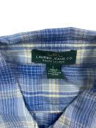 LAUREN JEANS CO. RALPH LAUREN Plaid Shirt Casual Blue Women’s L