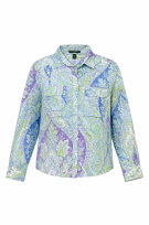 LAUREN CAMICIA PAISLEY MULTICOLOR DONNA PRE OWNED M