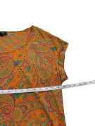 LAUREN RALPH LAUREN ΜΠΛΟΥΖΑ PAISLEY ΠΟΛΥΧΡΩΜΟ ΓΥΝΑΙΚΕΙΟ PRE OWNED L