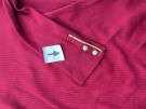 LAUREN RALPH LAUREN TOP MONOCROMATICO ROSSO DONNA PRE OWNED M