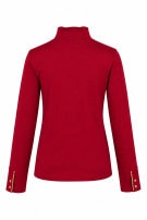 LAUREN RALPH LAUREN TOP MONOCROMATICO ROSSO DONNA PRE OWNED M