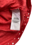 LAUREN Ralph Lauren Red Polka Dot Blouse 3/4 Sleeve Cotton Women’s M