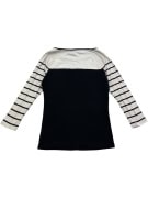 Lauren Ralph Lauren Μπλούζα Ριγέ Μανίκια Navy / Λευκό