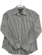 LAUREN RALPH LAUREN ΠΟΥΚΑΜΙΣΟ CLASSIC ΜΑΥΡΟ ΛΕΥΚΟ ΓΥΝΑΙΚΕΙΟ PRE OWNED S