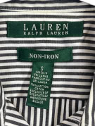 LAUREN RALPH LAUREN ΠΟΥΚΑΜΙΣΟ CLASSIC ΜΑΥΡΟ ΛΕΥΚΟ ΓΥΝΑΙΚΕΙΟ PRE OWNED S