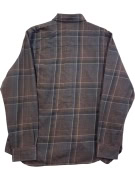 LAUREN RALPH LAUREN CHECK SHIRT BROWN WOMEN'S L