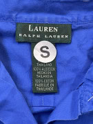 LAUREN RALPH LAUREN ΠΟΥΚΑΜΙΣΟ MINIMAL ΜΠΛΕ ΓΥΝΑΙΚΕΙΟ PRE OWNED S
