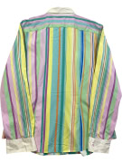 LAUREN RALPH LAUREN ΠΟΥΚΑΜΙΣΟ MULTICOLOR STRIPED UNISEX L