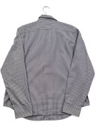 LAUREN RALPH LAUREN ΠΟΥΚΑΜΙΣΟ ΡΙΓΕ ΜΩΒ/ΛΕΥΚΟ UNISEX LARGE preowned