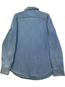 LAUREN RALPH LAUREN SHIRT DENIM VINTAGE BLUE WOMEN L pre-owned