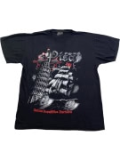 Lauri Italian Style T-Shirt Pisa Graphic Μαύρο Unisex L
