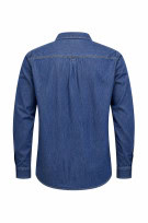 LEE COOPER DENIM SHIRT WORKWEAR BLUE MEN PRE OWNED L