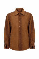 Y2K VINTAGE CAMICIA VINTAGE MARRONE UOMO PRE OWNED M