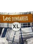 LEE DUNGAREES CARGO ΒΕΡΜΟΥΔΑ CLASSIC ΚΑΡΟ NAVY OFF WHITE ΑΝΤΡΙΚΟ PRE OWNED XL