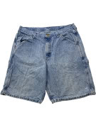 LEE DUNGAREES ΒΕΡΜΟΥΔΑ DENIM WASHED ΜΠΛΕ ΑΝΤΡΙΚΟ PRE OWNED M