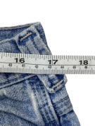 LEE DUNGAREES ΒΕΡΜΟΥΔΑ DENIM WASHED ΜΠΛΕ ΑΝΤΡΙΚΟ PRE OWNED M