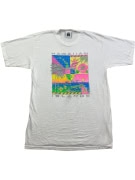 LEE HAWAIIAN ISLANDS PARADISE CLUB 90s GRAPHIC T-SHIRT ΛΕΥΚΟ UNISEX L
