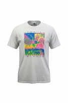 LEE HAWAIIAN ISLANDS PARADISE CLUB 90s GRAPHIC T-SHIRT ΛΕΥΚΟ UNISEX L