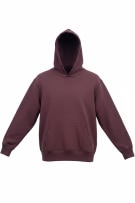 Lee Hoodie Bianco Logo Bordeaux Unisex L
