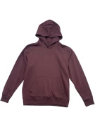 Lee Hoodie Bianco Logo Bordeaux Unisex L