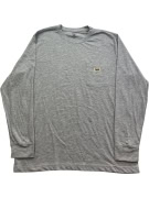 LEE MAGLIA A MANICHE LUNGHE BASIC GRIGIA UOMO LARGE usata