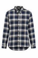LEE CHECK SHIRT CLASSIC BLUE MEN PRE OWNED L