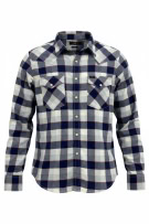 LEE ΠΟΥΚΑΜΙΣΟ ΜΑΚΡΥΜΑΝΙΚΟ CHECKED SLIM FIT ΜΠΛΕ/ΚΟΚΚΙΝΟ ΓΥΝΑΙΚΕΙΟ SMALL