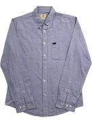 LEE ΠΟΥΚΑΜΙΣΟ ΜΑΚΡΥΜΑΝΙΚΟ OXFORD SLIM FIT ΓΑΛΑΖΙΟ ΑΝΔΡΙΚΟ MEDIUM