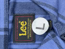 LEE ΠΟΥΚΑΜΙΣΟ ΠΛΑΝΕΛ ΚΑΡΟ ΜΠΛΕ ΑΝΤΡΙΚΟ PRE OWNED L