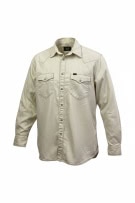 LEE Camicia stile western crema UNISEX M