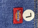 DICKIES SALOPETTE DENIM CARGO ΜΠΛΕ UNISEX PRE OWNED L