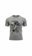 Lee Sport Oakland Raiders T-Shirt Γκρι Graphic Ανδρικό L