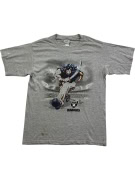 Lee Sport Oakland Raiders T-Shirt Γκρι Graphic Ανδρικό L