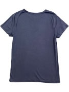 Lee T-Shirt Slim Fit Logo Μπλε Γυναικείο S