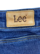 Lee Jeans Uomo Blu con Logo Vintage