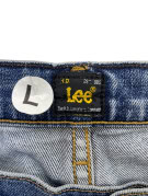 LEE JEANS WASHED BLUE MENS PRE OWNED L