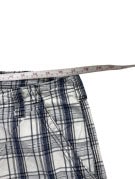 LEE BERMUDA CARGO UTILITY QUADRI BIANCO NAVY UOMO PRE OWNED L