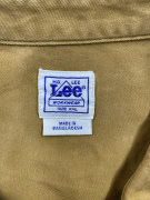 Lee Workwear Vintage Shirt Logo Mustard Men’s XXL