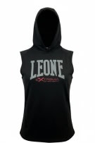 LEONE Sleeveless Hoodie Sport Logo EXTREMA Black Men’s L