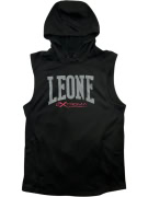 LEONE Sleeveless Hoodie Sport Logo EXTREMA Black Men’s L