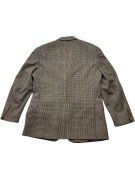 LEONOLI ΣΑΚΑΚΙ VINTAGE ΚΑΦΕ ΓΚΡΙ ΑΝΤΡΙΚΟ PRE OWNED M