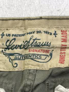 LERIETTROUS SIGNATURE BERMUDA CARGO UTILITY OLIVE UOMO PRE OWNED L