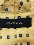 LES COPAINS CRAVATTA CLASSICA ORO UOMO PRE OWNED