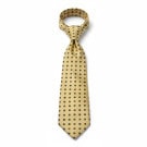 LES COPAINS CRAVATTA CLASSICA ORO UOMO PRE OWNED