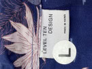 LEVEL TEN DESIGN ALOHA SHIRT BLUE MEN PRE OWNED L