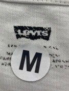 LEVI S GRAPHIC TEE MINIMAL OFF WHITE UNISEX PRE OWNED M