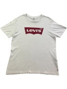 LEVI S GRAPHIC TEE MINIMAL OFF WHITE UNISEX PRE OWNED M