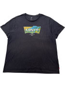LEVI S GRAPHIC TEE RETRO ΜΑΥΡΟ ΑΝΤΡΙΚΟ PRE OWNED XL